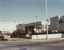 Pete's Steak Sandwich restaurant, Petaluma, California, about 1978