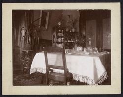 Dining room of Mr. and Mrs. Manville Doyle