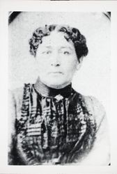 Maria Angelina de la Luz Bojorques, Santa Rosa?, California, about 1880