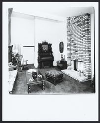 Living rooms at Villa Los Alamos condominiums, Santa Rosa, California, 1973