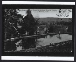 Reservoir and home of the late General Vallejo, Sonoma, California