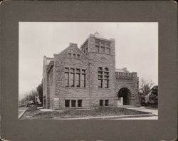 Carnegie Library Building before landscaping