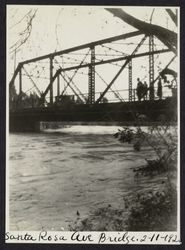 Santa Rosa Avenue Bridge, Santa Rosa Avenue, Santa Rosa, California, February 11, 1925