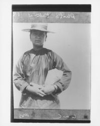 Chinese woman at McNear's Camp, Petaluma, California, 1906