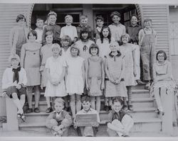 Cinnabar School fifth and sixth grades, Petaluma, California, 1929
