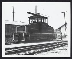 Car no. 1010 of the Petaluma and Santa Rosa Railroad Co