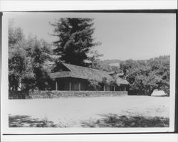 Cyrus Alexander Adobe after restoration, Healdsburg, California, 1972