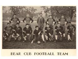 Bear Cub football team