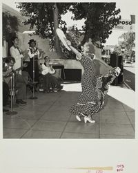 Flamenco dancer at the Sonoma County Fair, Santa Rosa, California