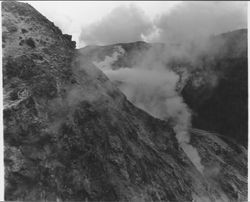 View of geysers