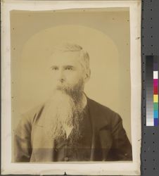 Portrait of Thomas Lake Harris, circa 1880s