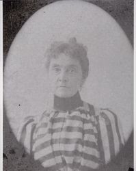 Portrait of Mary Ellen Akers, about 1890