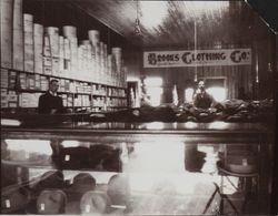 Interior of Brooks Clothing Company