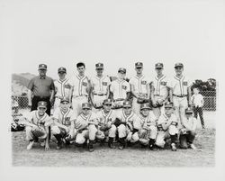 Reds, a Rincon Valley Little League team, Santa Rosa, California, 1962