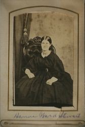Portrait of Hannah Ward, Petaluma, California, about 1863