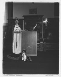 Nancy Ling, Job's Daughters Honored Queen, Santa Rosa, California, 1964