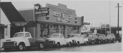 400 block of Third Street, Petaluma, about 1953