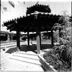 Gazebo at Sonoma Marketplace, Sonoma, California, 1980