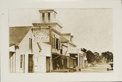 Street scene in an unidentified city