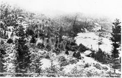 Montesano Heights looking from Russian River Heights, Guerneville, California