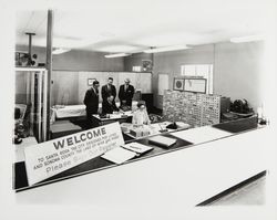 Chamber of Commerce staff in their office, Santa Rosa, California, 1967