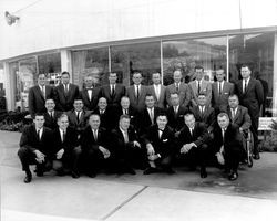 Fluor Products sales staff, Windsor, California, 1962