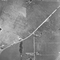 Old Redwood Highway and East Fulton Road--aerial views