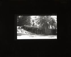 View of Hobson Creek Bridge construction