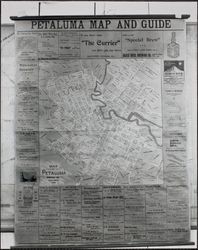 Petaluma, California, map and guide for 1900