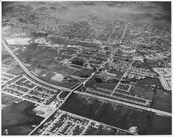 Aerial view of Petaluma