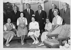 Members of the board of Hillcrest Hospital (Petaluma, California) and volunteers, about 1958