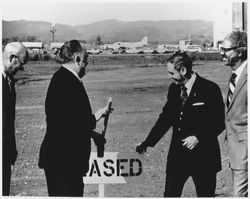 Dedication ceremonies for Airport Industrial Park