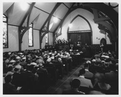 Interior of the Baptist Church