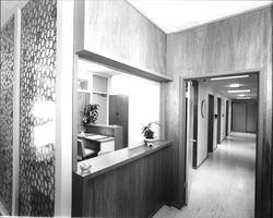 Interior views of the dental offices of Dr. F. Fujihara, Sebastopol, California, September 30, 1967