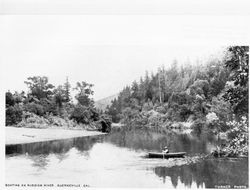 Boating on the Russian River, Guerneville, California