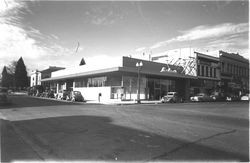 Businesses located between 1 and 15 Main St, Petaluma, California, about 1949