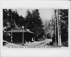 Mail time at McClearie's, Montesano, Cal