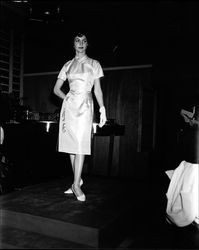 Fashion show at El Rancho, Santa Rosa, California, 1961