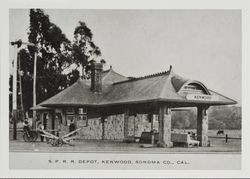 S.P.R.R. Depot, Kenwood, Sonoma Co., California