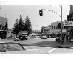 Petaluma Boulevard North at the intersection of Western Avenue