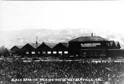 Black Bros. Co. packing house, Geyserville, California