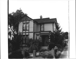 House at corner of Kentucky and Prospect streets, Petaluma, California, about 1960