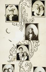Unidentified members of the Raymond family, circa 1899