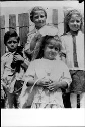 Morelli children with their kitten