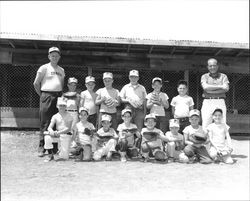 Santa Rosa Little League Padres, Santa Rosa, California, August 2, 1963