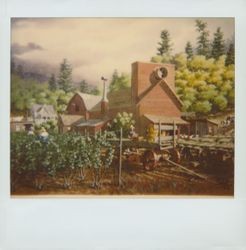 Apple dryer, Sebastopol, California