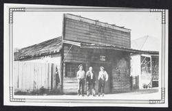 Portrait of Martin Weber, George Jenner and Billy Miller, Jr