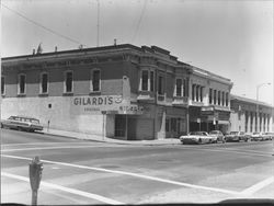 Exterior of Gilardi's, Petaluma, California, 1963