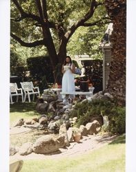 Petaluma Museum docent luncheon at the Riddle home, 416 G Street, Petaluma, California, June 18, 2002