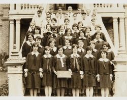 Seventh and Eighth Class at St. Vincent's Academy, 1928